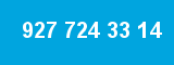 927 724 33 14 927 724 33 14